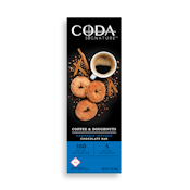 CODA - COFFEE AND DONUTS - CHOCOLATE BAR - 100MG