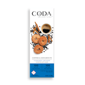 CODA - COFFEE AND DONUTS THC:CBD - 1:1 - CHOCOLATE BAR - 100MG