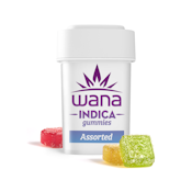 WANA - INDICA ASSORTED - GUMMIES  - 100MG