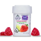 WANA - STRAWBERRY MARGARITA  THC:CBD - 1:1 - QUICK ACTING GUMMIES - 100MG